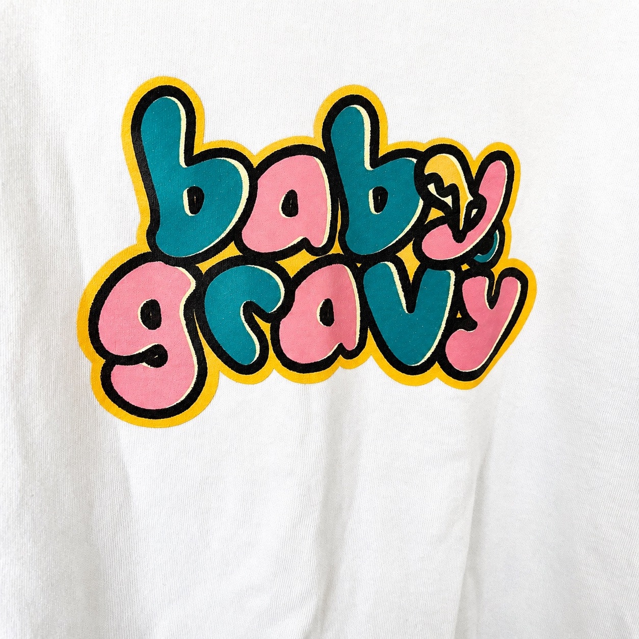 Yung Gravy Bbno$ Baby Gravy 2022 Tour Crewneck M Blue Retro Rap Concert Merch — image 2 of 4